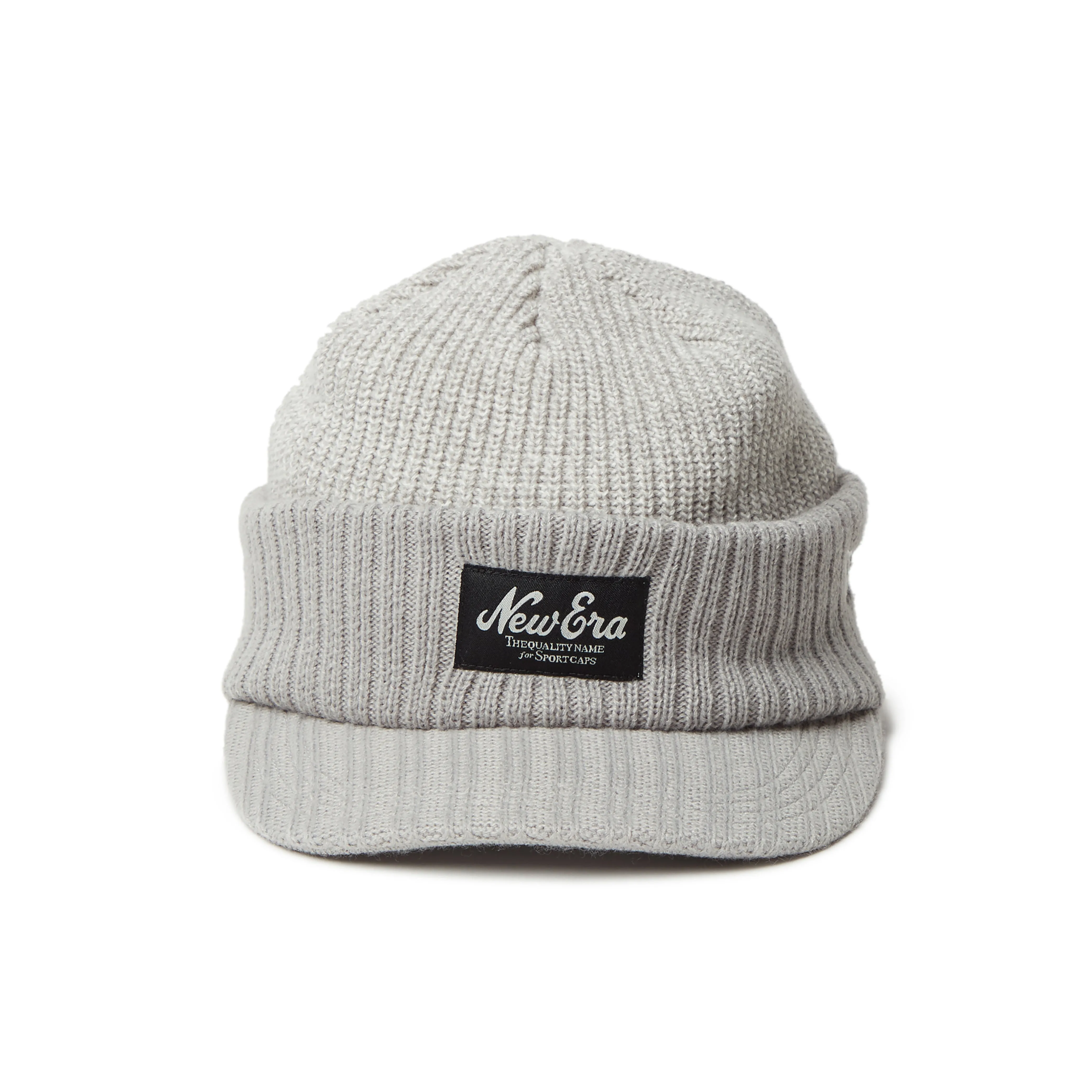 NEW ERA GOLF GRAY VISOR KNIT BEANIE