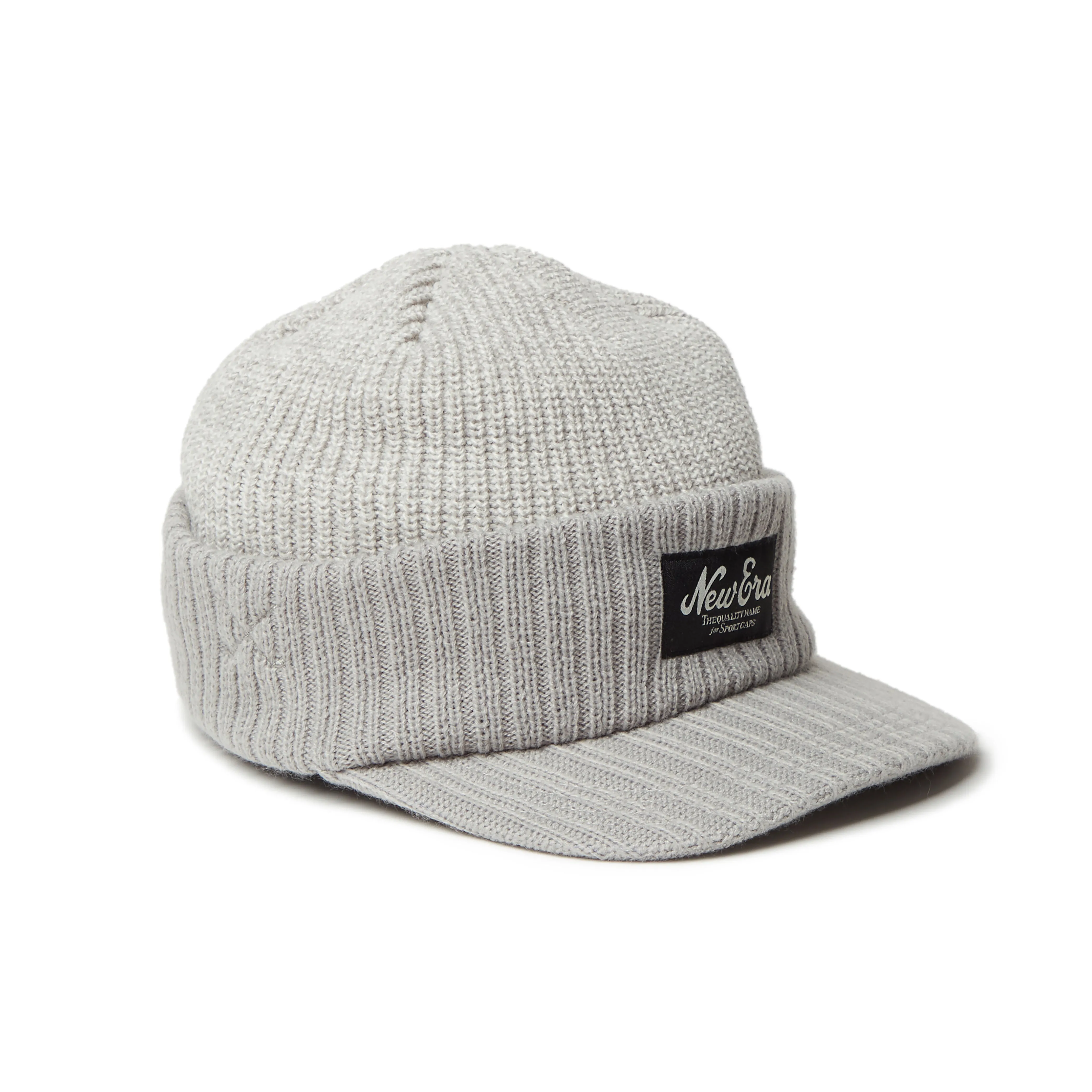 NEW ERA GOLF GRAY VISOR KNIT BEANIE