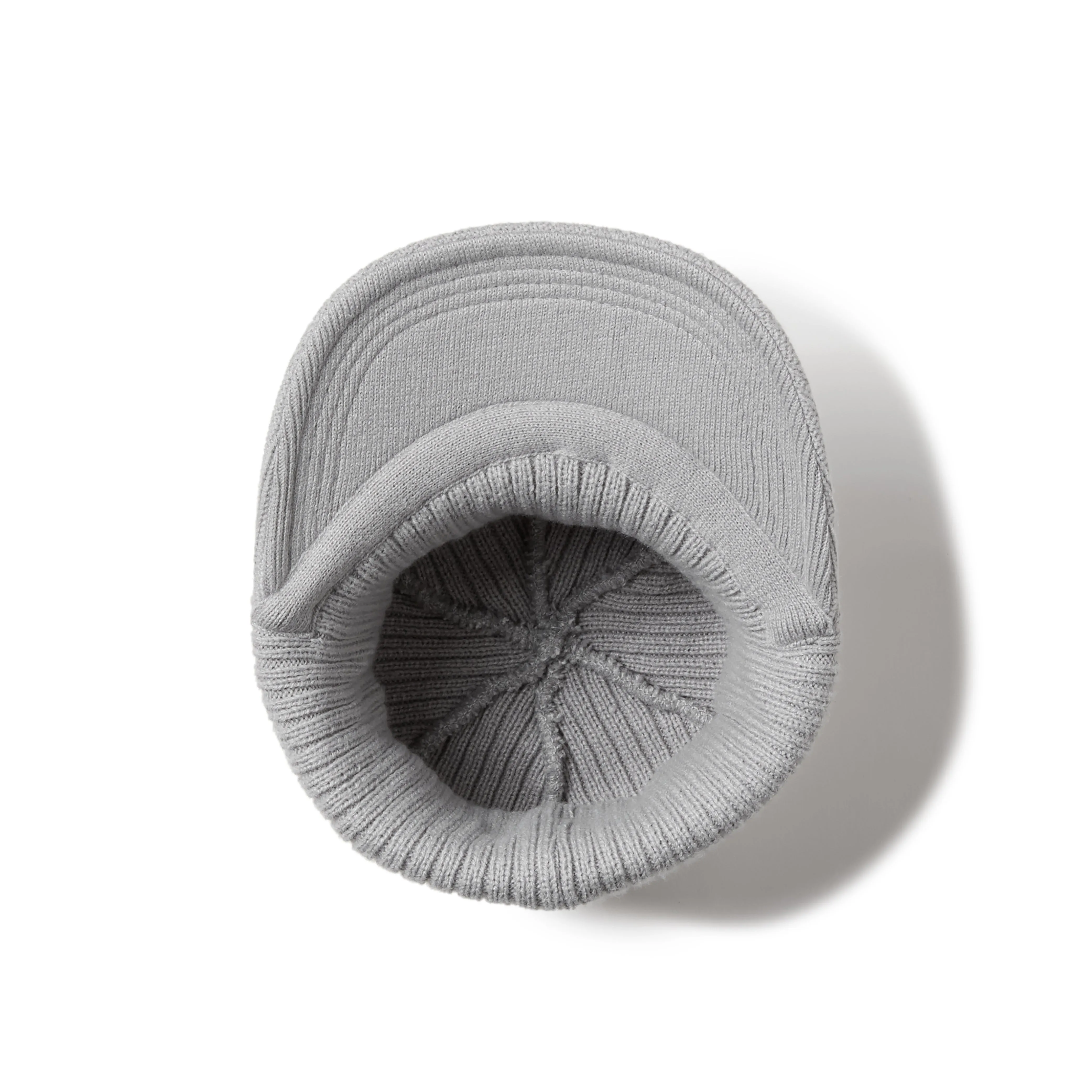 NEW ERA GOLF GRAY VISOR KNIT BEANIE