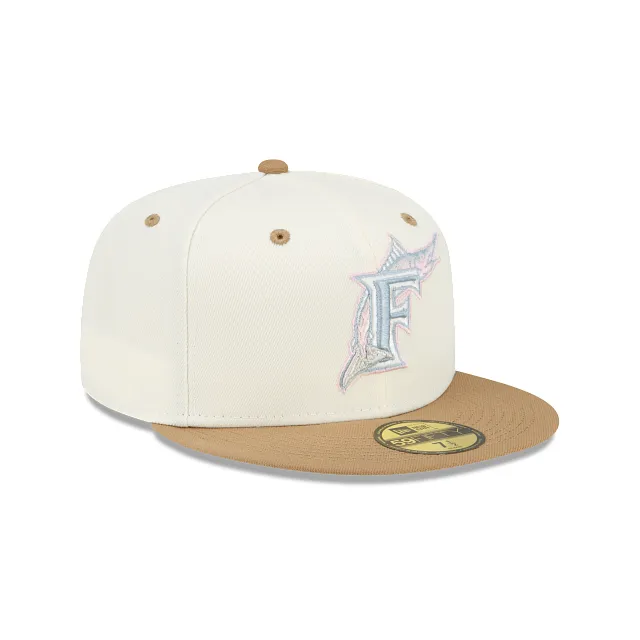 New Era  Just Caps Drop 1 Florida Marlins 2022 59FIFTY Fitted Hat