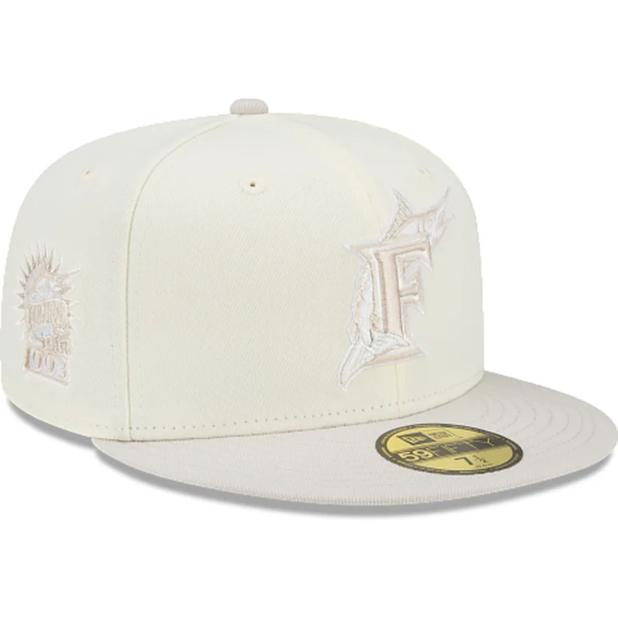 New Era  Just Caps Drop 2 Florida Marlins 2022 59FIFTY Fitted Hat
