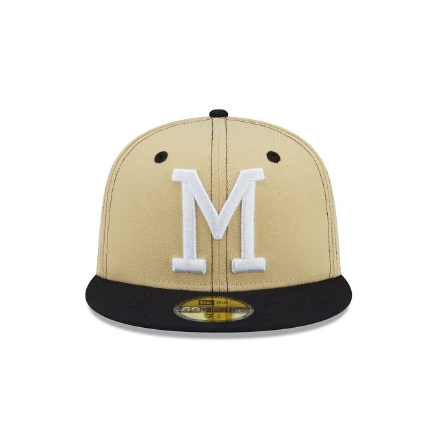 New Era  Just Caps Drop 3 Milwaukee Braves 2022 59FIFTY Fitted Hat