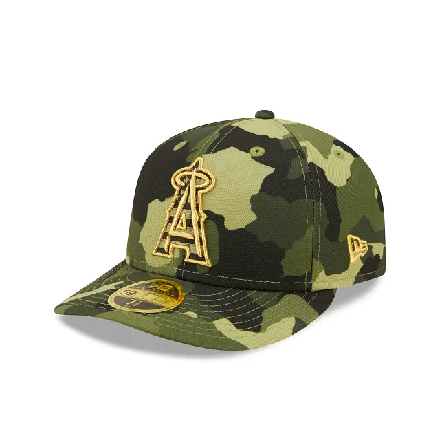 New Era  Los Angeles Angels 2022 Armed Forces Day Low Profile 59FIFTY Fitted Hat