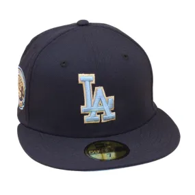 New Era - Los Angeles Dodgers Cooperstown 59Fifty Fitted World Championship 1955 - Navy/Sky Blue