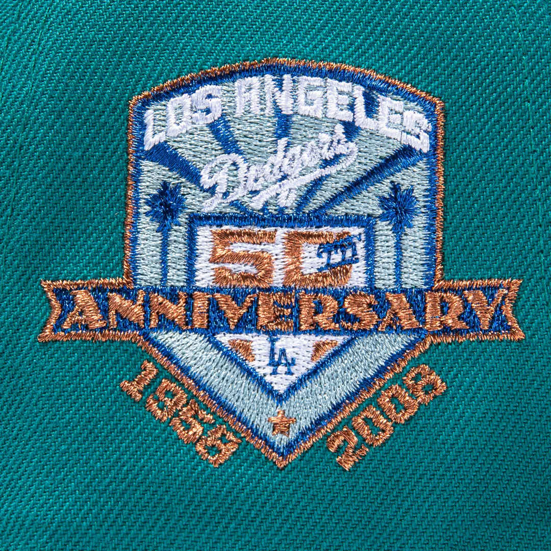 New Era  Los Angeles Dodgers 'Copper Head' 50th Anniversary 59FIFTY Fitted Hat