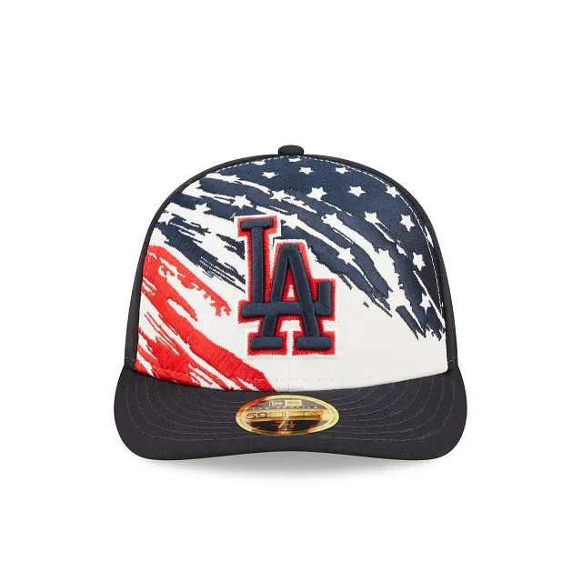 New Era  Los Angeles Dodgers Independence Day 2022 Low Profile 59FIFTY Fitted Hat