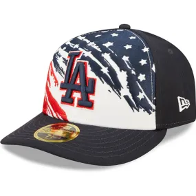 New Era  Los Angeles Dodgers Independence Day 2022 Low Profile 59FIFTY Fitted Hat