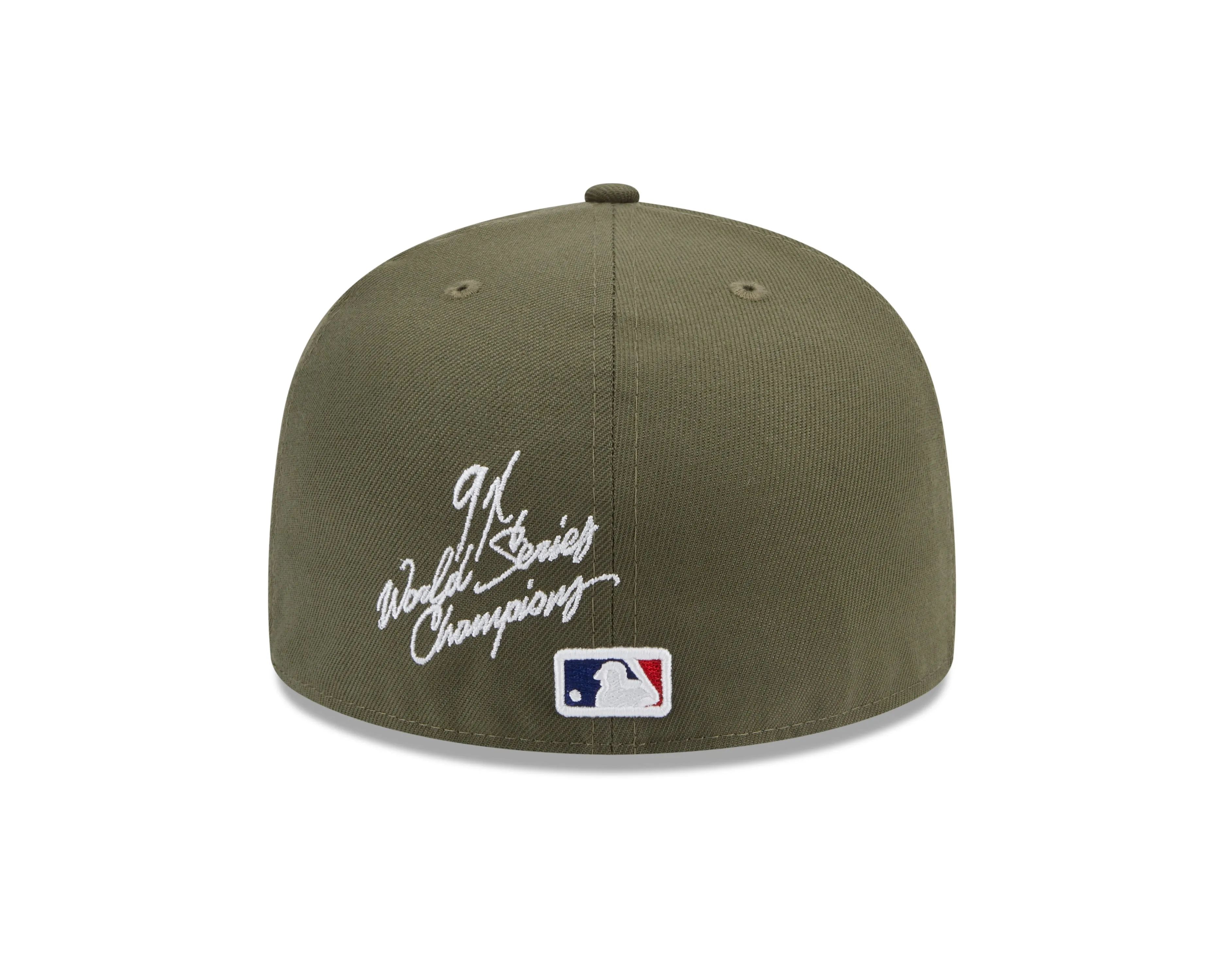 New Era - MLB WS All Over Patches 59Fifty Fitted - Oakland Athletics - Olive