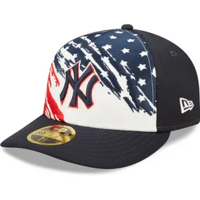 New Era  New York Yankees Independence Day 2022 Low Profile 59FIFTY Fitted Hat