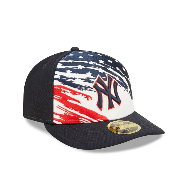 New Era  New York Yankees Independence Day 2022 Low Profile 59FIFTY Fitted Hat