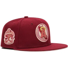 New Era  'Red Velvet' Los Angeles Angels 35th Anniversary 59FIFTY Fitted Hat