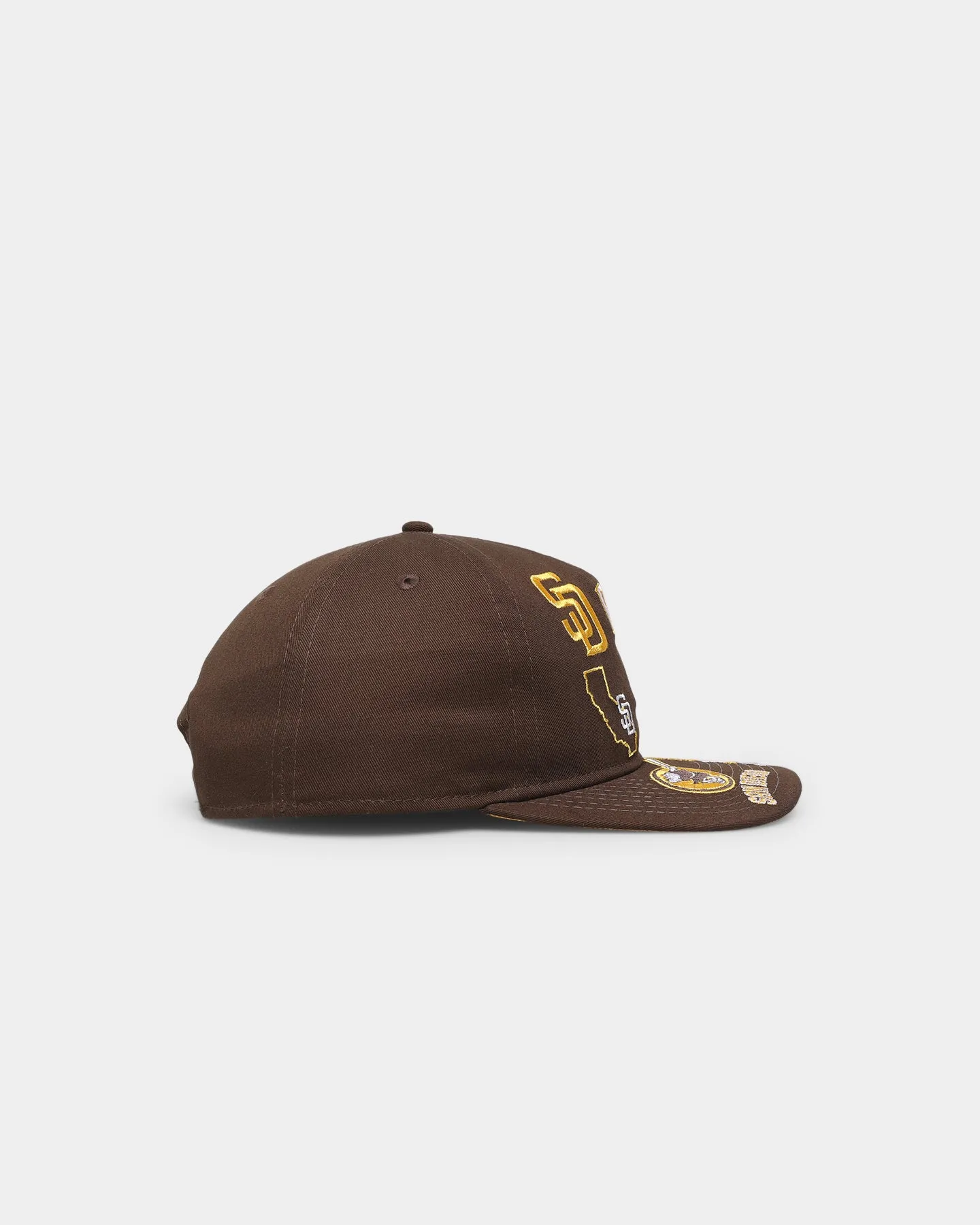 New Era San Diego Padres 'Team Multi Logo' Old Golfer Snapback Team/Multi
