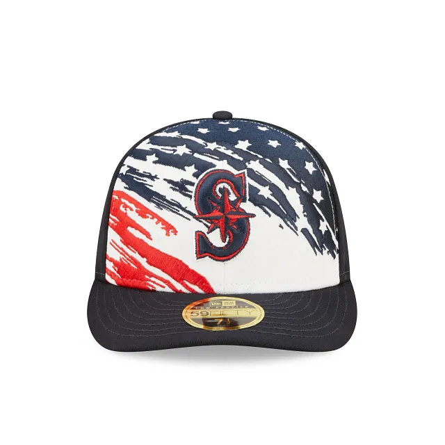 New Era  Seattle Mariners Independence Day 2022 Low Profile 59FIFTY Fitted Hat