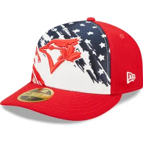 New Era  Toronto Blue Jays Independence Day 2022 Low Profile 59FIFTY Fitted Hat