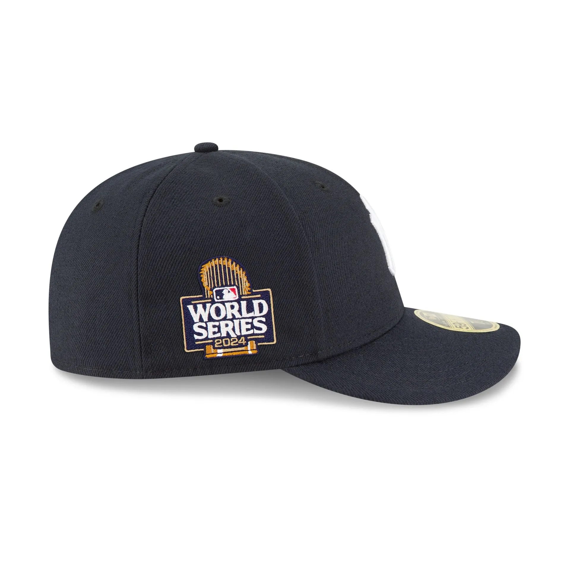 New York Yankees 2024 World Series Side Patch Low Profile 59FIFTY Fitted Hat