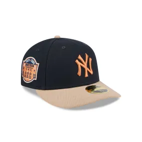 New York Yankees Blue Ivory Low Profile 59FIFTY Fitted Hat