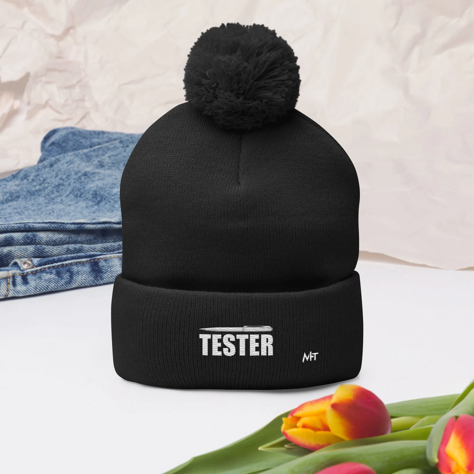 Pentester V2 - Pom-Pom Beanie