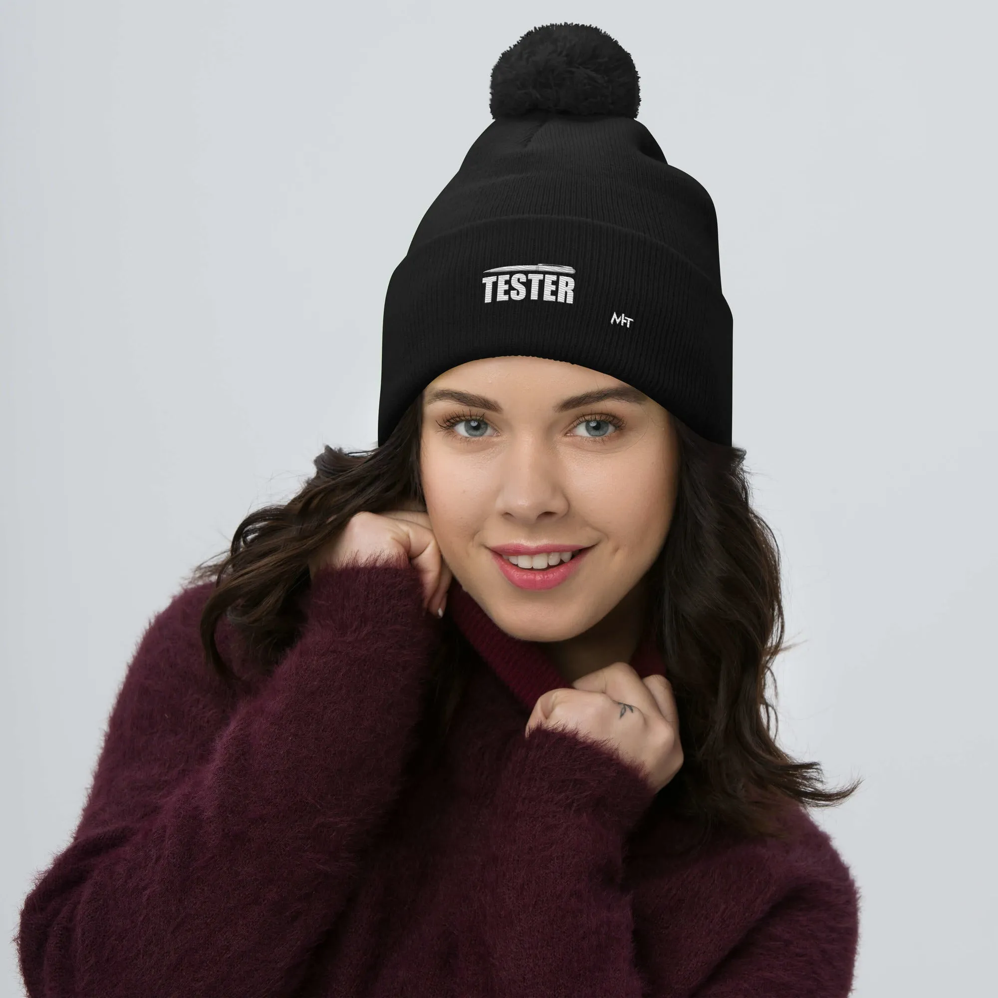 Pentester V2 - Pom-Pom Beanie