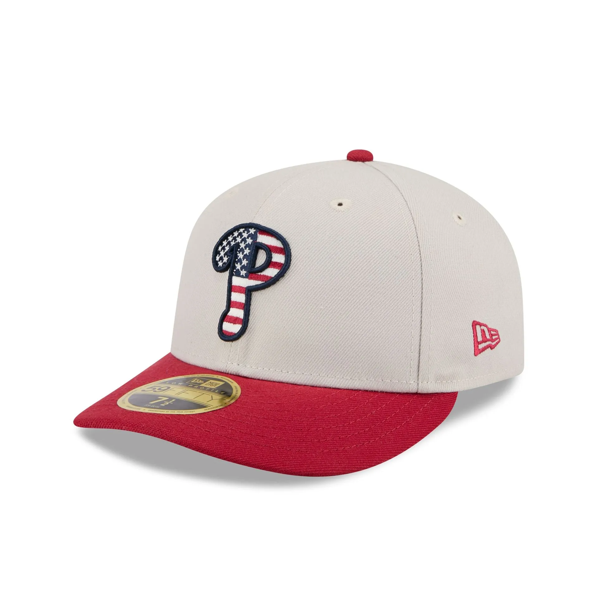 Philadelphia Phillies Independence Day 2024 Low Profile 59FIFTY Fitted Hat