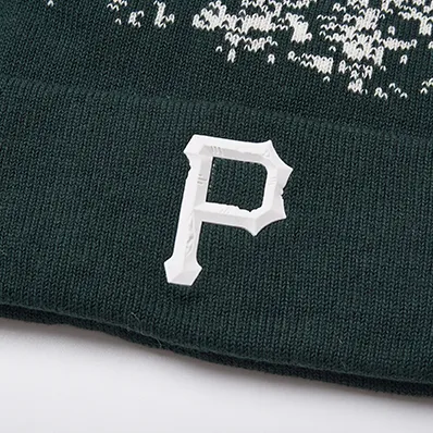 PITTSBURGH PIRATES ANCIENT CULTURE 4 DART OPEN GREEN BEANIE