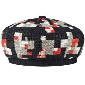 Pixelated Plaid Beret