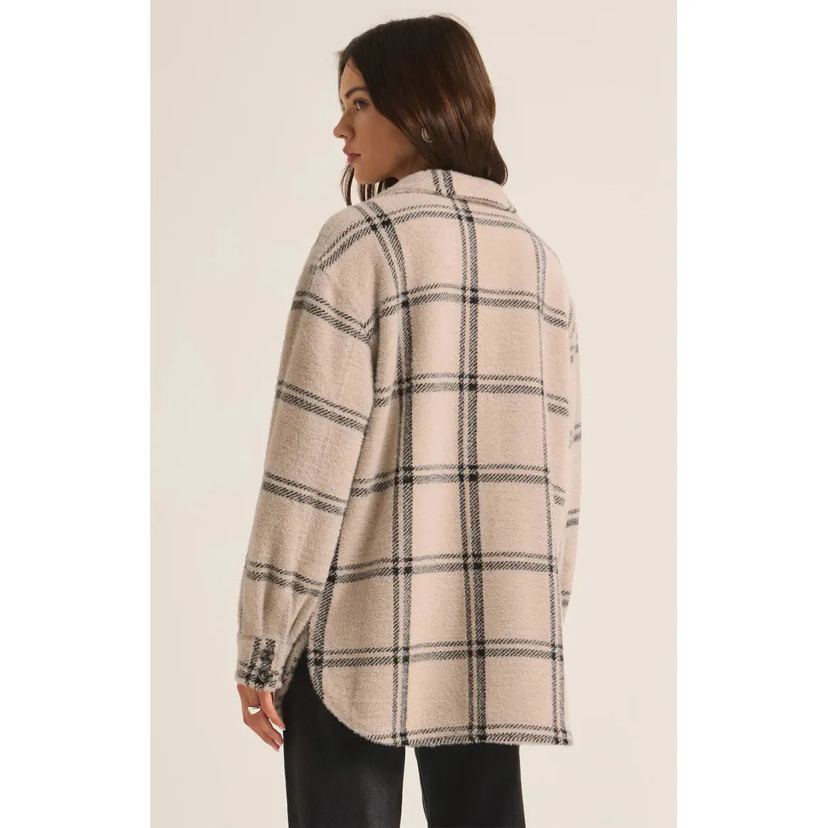 Plaid Trucker Jacket