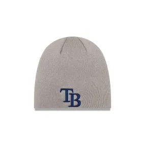 Rays New Era Grey TB Knit Hat