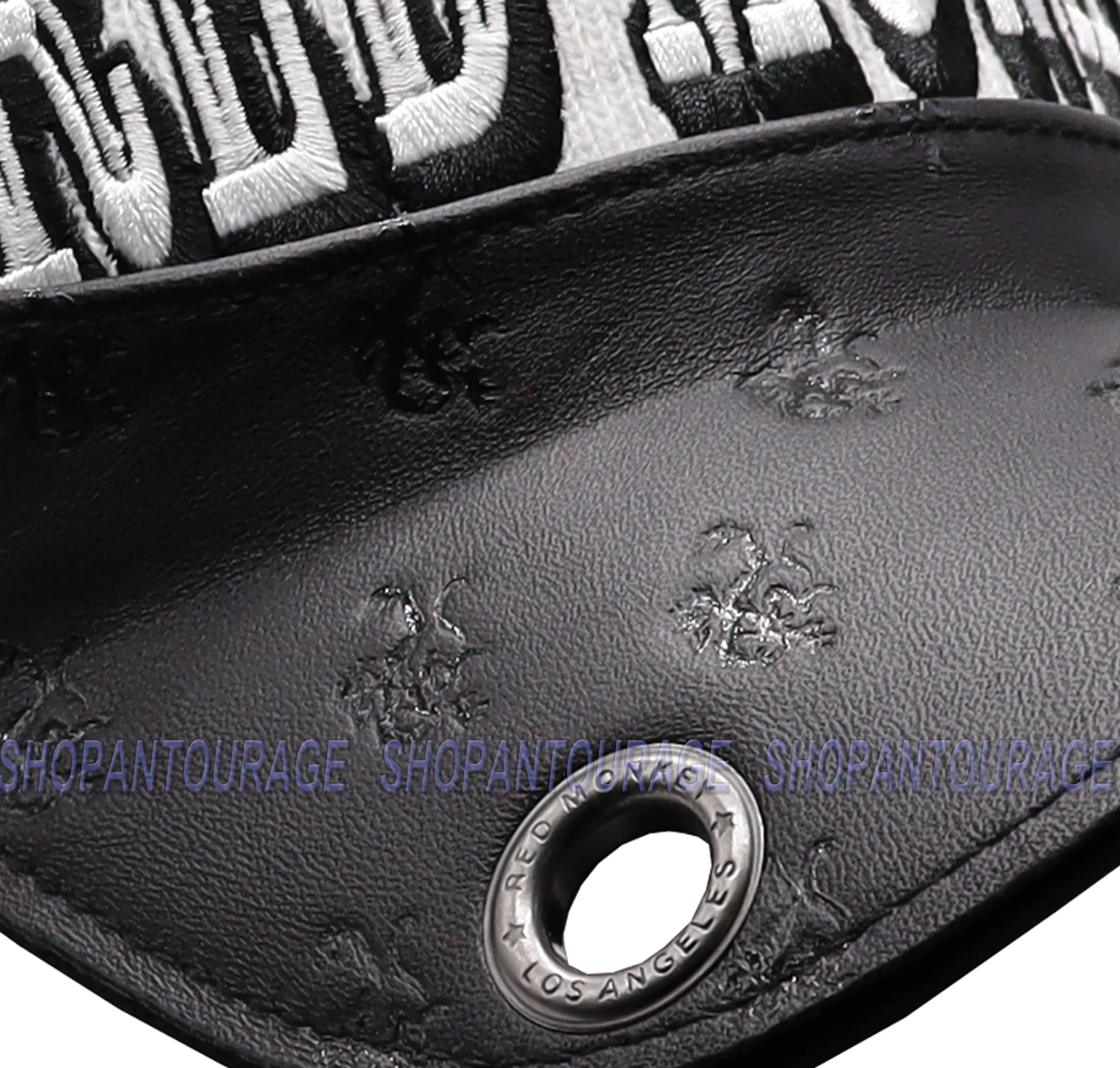Red Monkey Jacquard II RM1212 Limited Edition Fashion Black/White Trucker Cap Hat