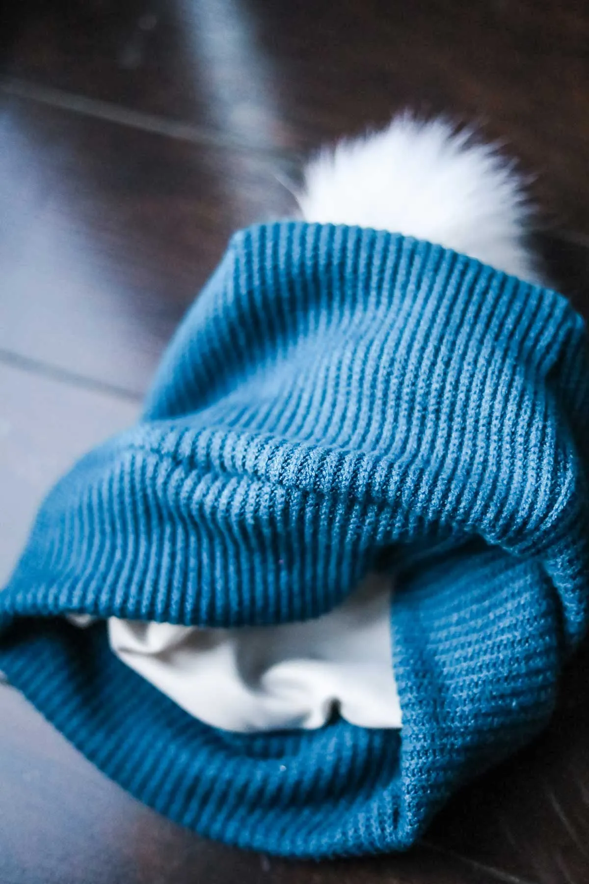 Rossey Satin Lined Pom Pom Beanie