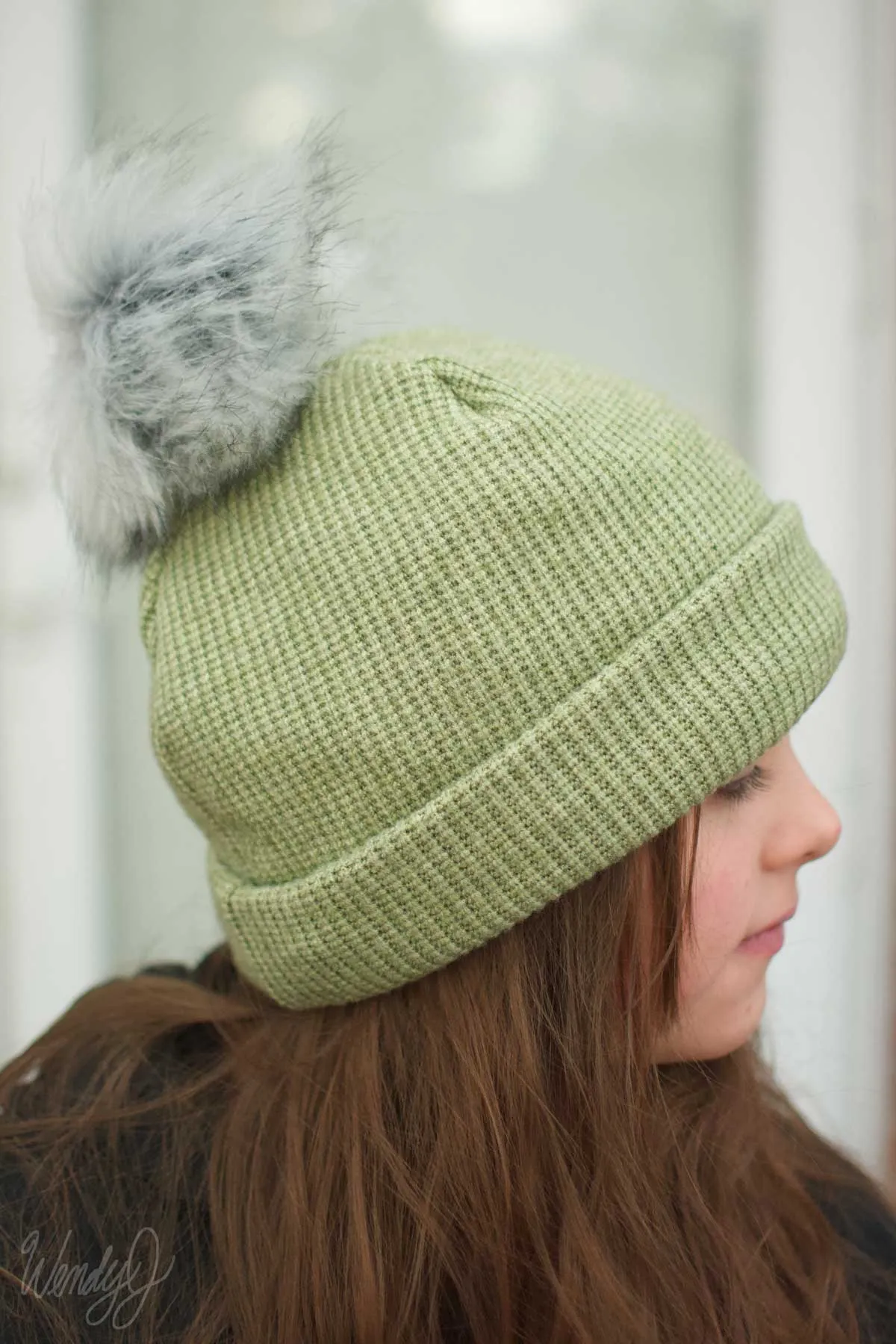 Rossey Satin Lined Pom Pom Beanie