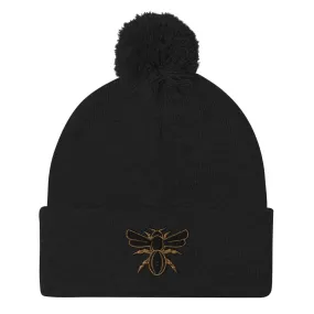 Rugby Hive Pom-Pom Beanie
