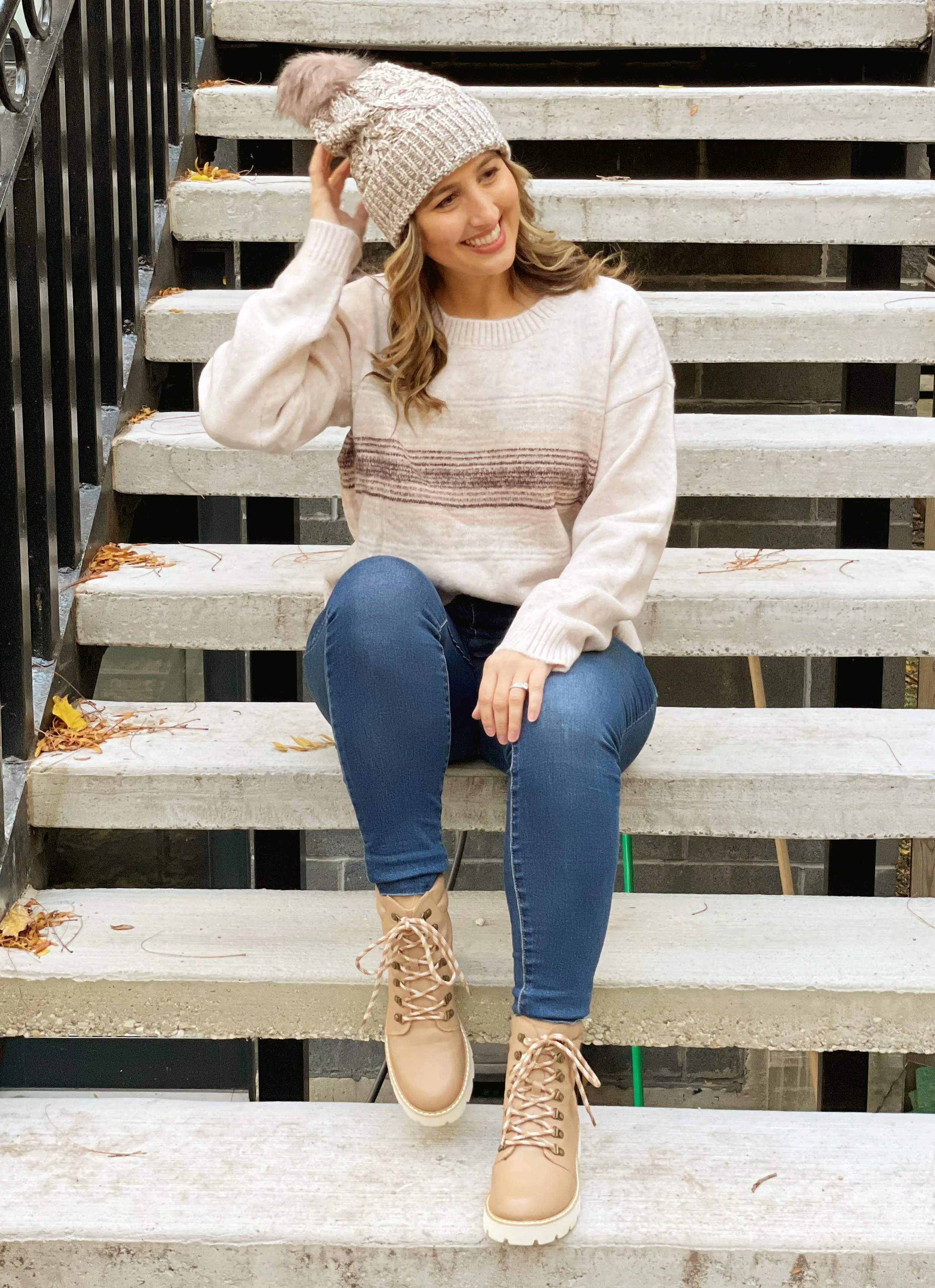 SIERRA Pom-Pom Beanies