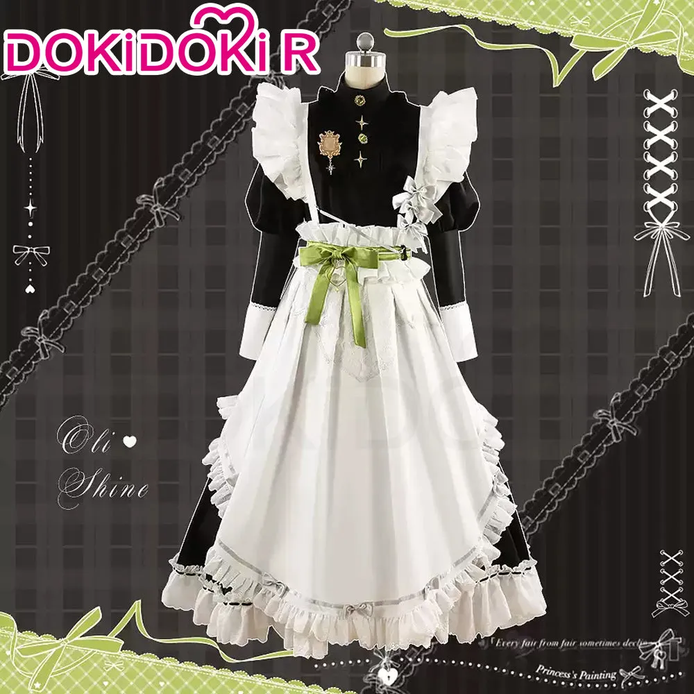 【Size XS-2XL】DokiDoki-R Game Nu: Carnival Cosplay Olivine Costume Maid