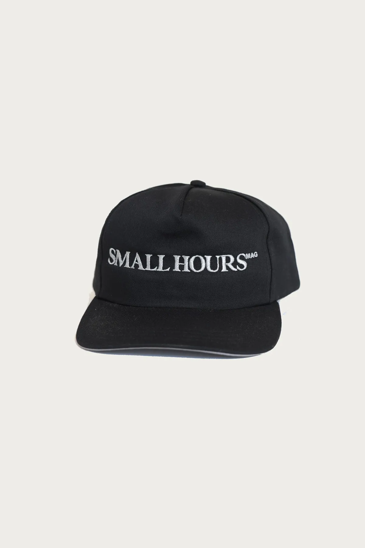 Small Hours Cap - Black/Silver