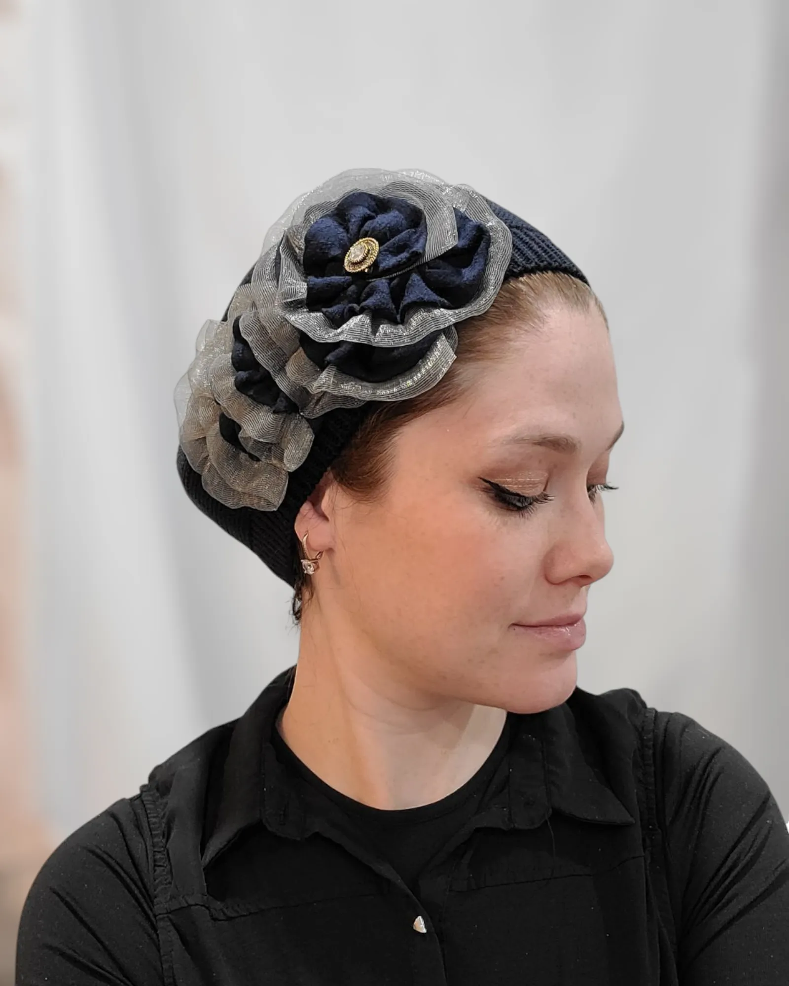 Small Size Navy Blue French Beret