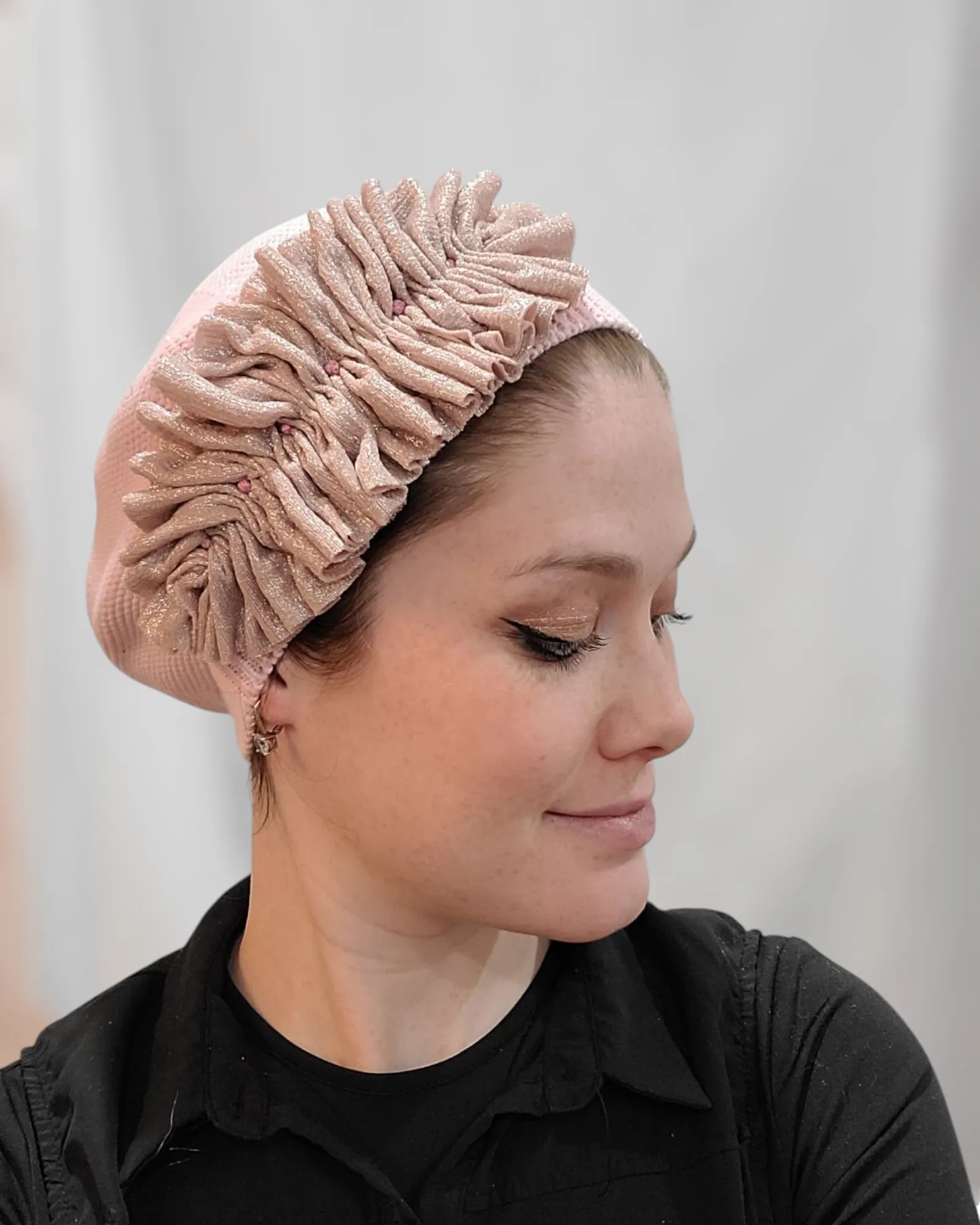 Standard Size Pink French Beret