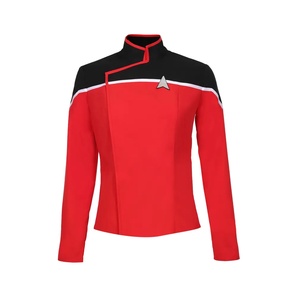 Star Trek: Lower Decks Season 1-Men's Uniform Shirt Top Only Cosplay Costume