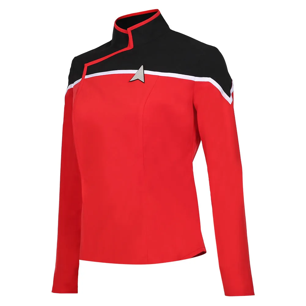 Star Trek: Lower Decks Season 1-Men's Uniform Shirt Top Only Cosplay Costume