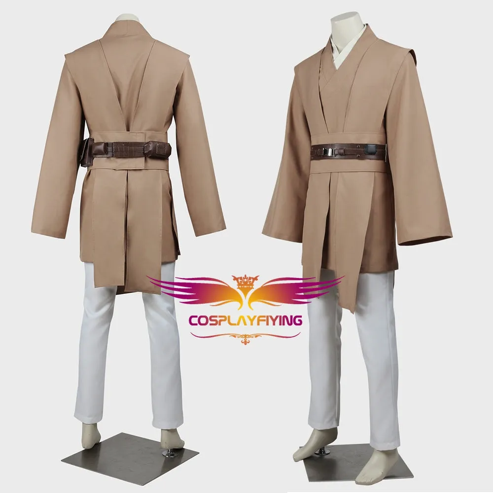 Star Wars Mace Windu Jedi Knight Battle Robe Cosplay Costume Full Set for Halloween Carnival