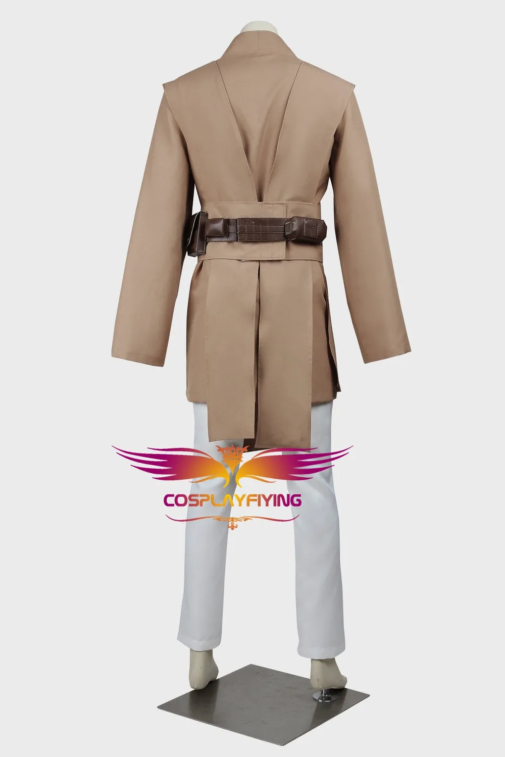 Star Wars Mace Windu Jedi Knight Battle Robe Cosplay Costume Full Set for Halloween Carnival