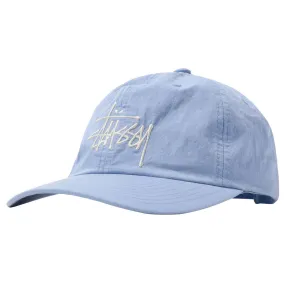 Stussy Bio Washed Big Logo Low Pro Cap - Blue