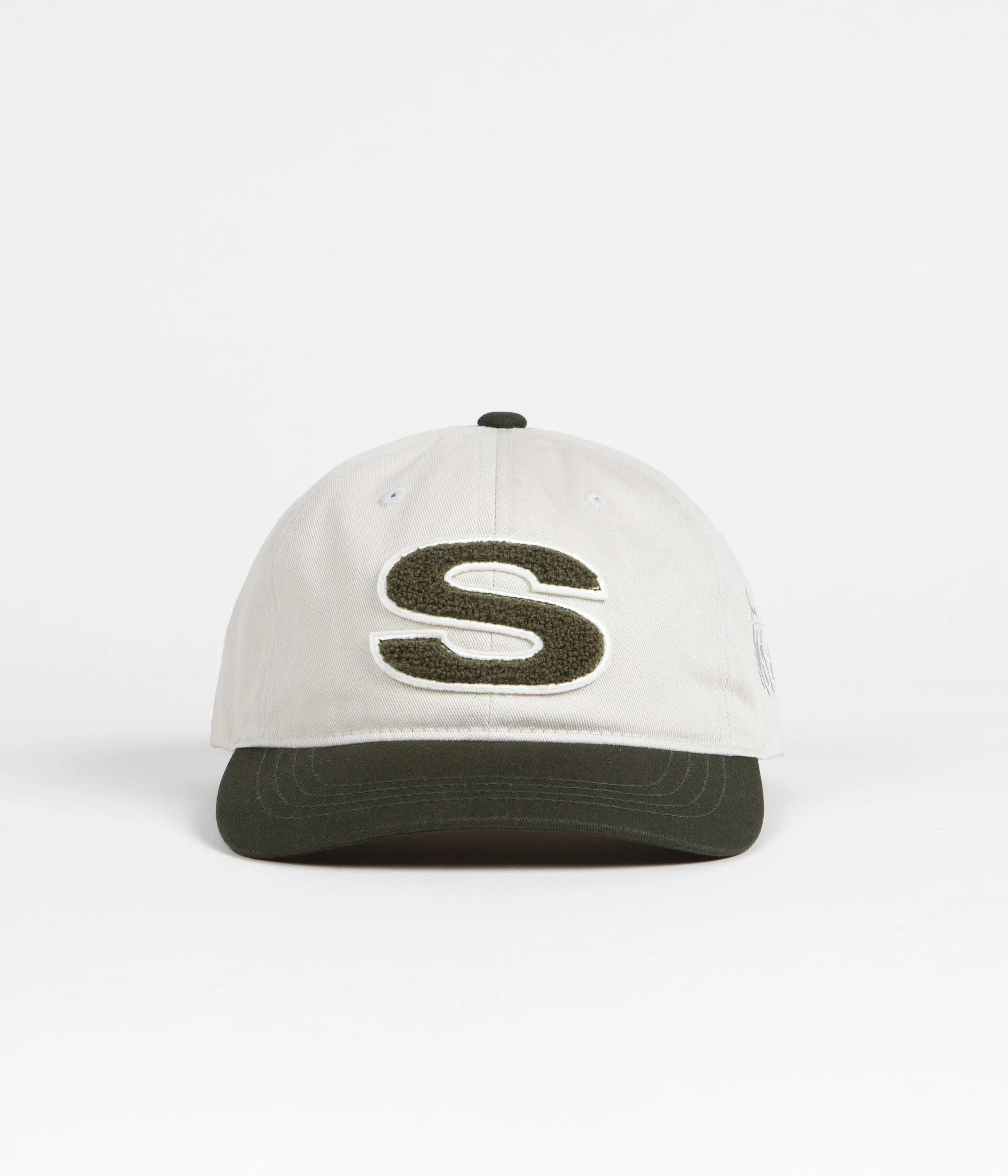 Stussy Chenille S Low Pro Cap - Bone