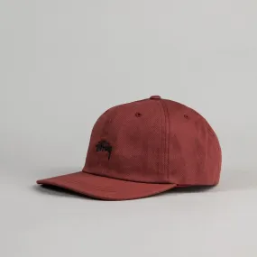 Stussy Stock Low Cap - Brick