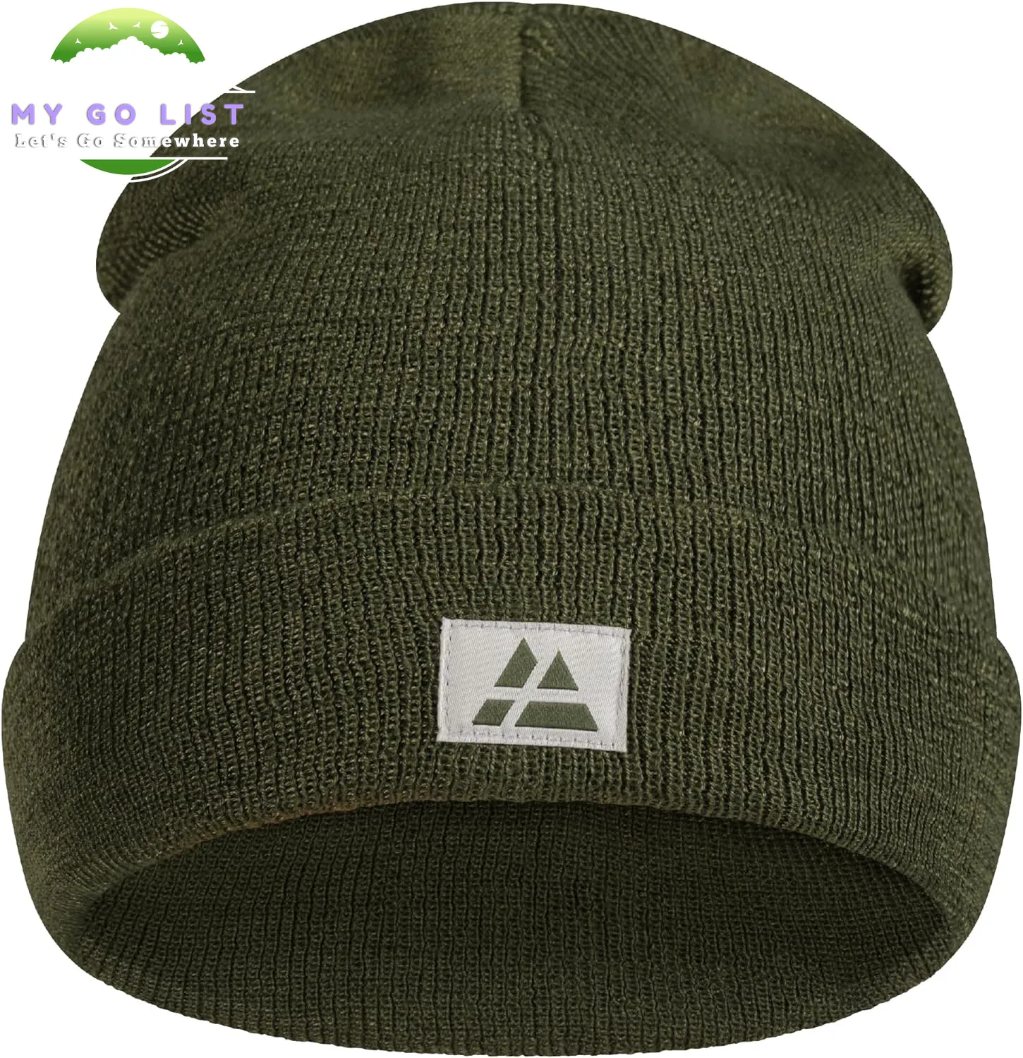 Sustainable Classic Beanie for Men & Women, Plain Kitted Hat