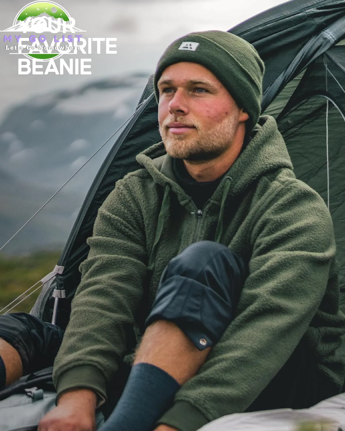 Sustainable Classic Beanie for Men & Women, Plain Kitted Hat
