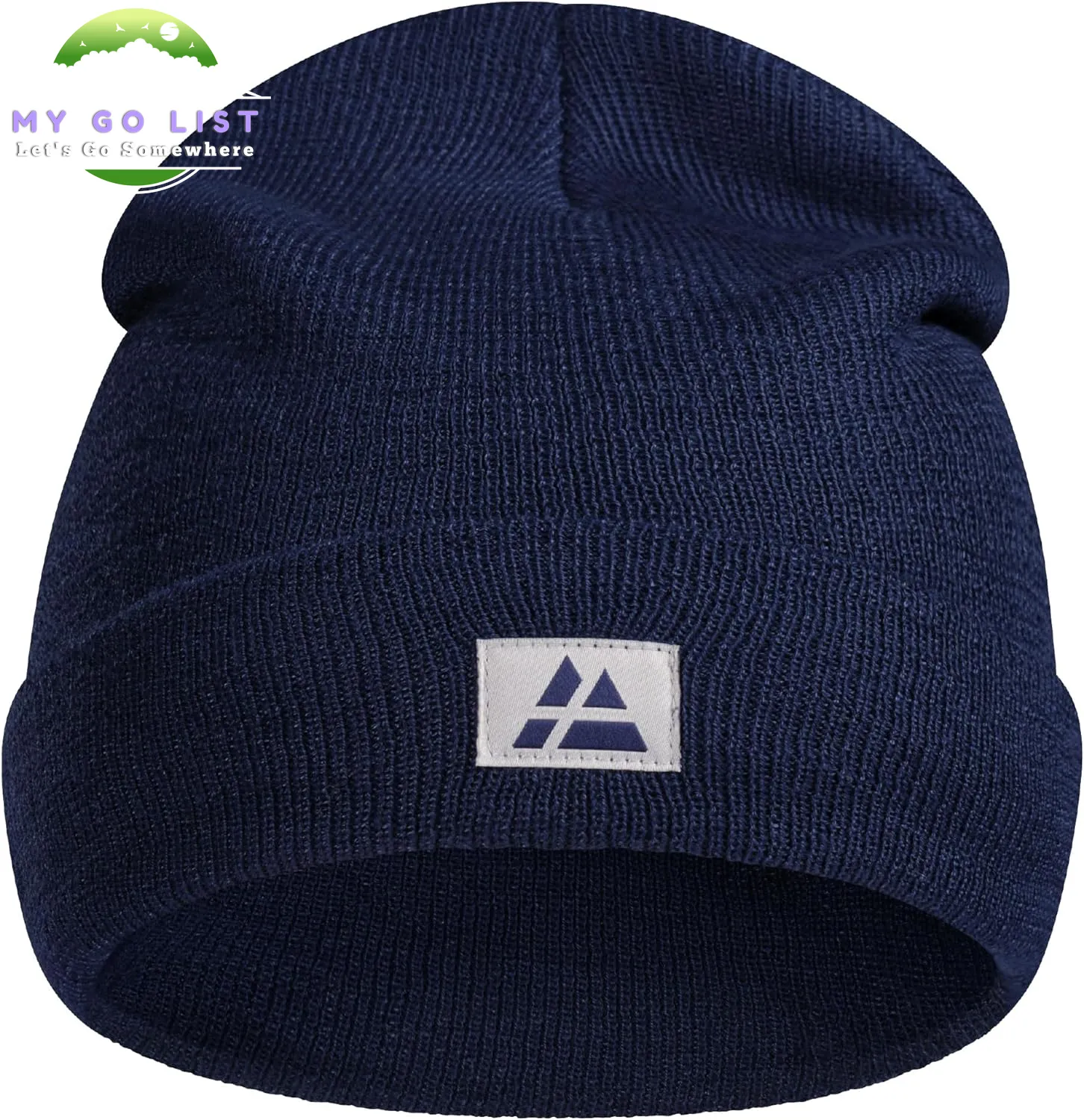 Sustainable Classic Beanie for Men & Women, Plain Kitted Hat