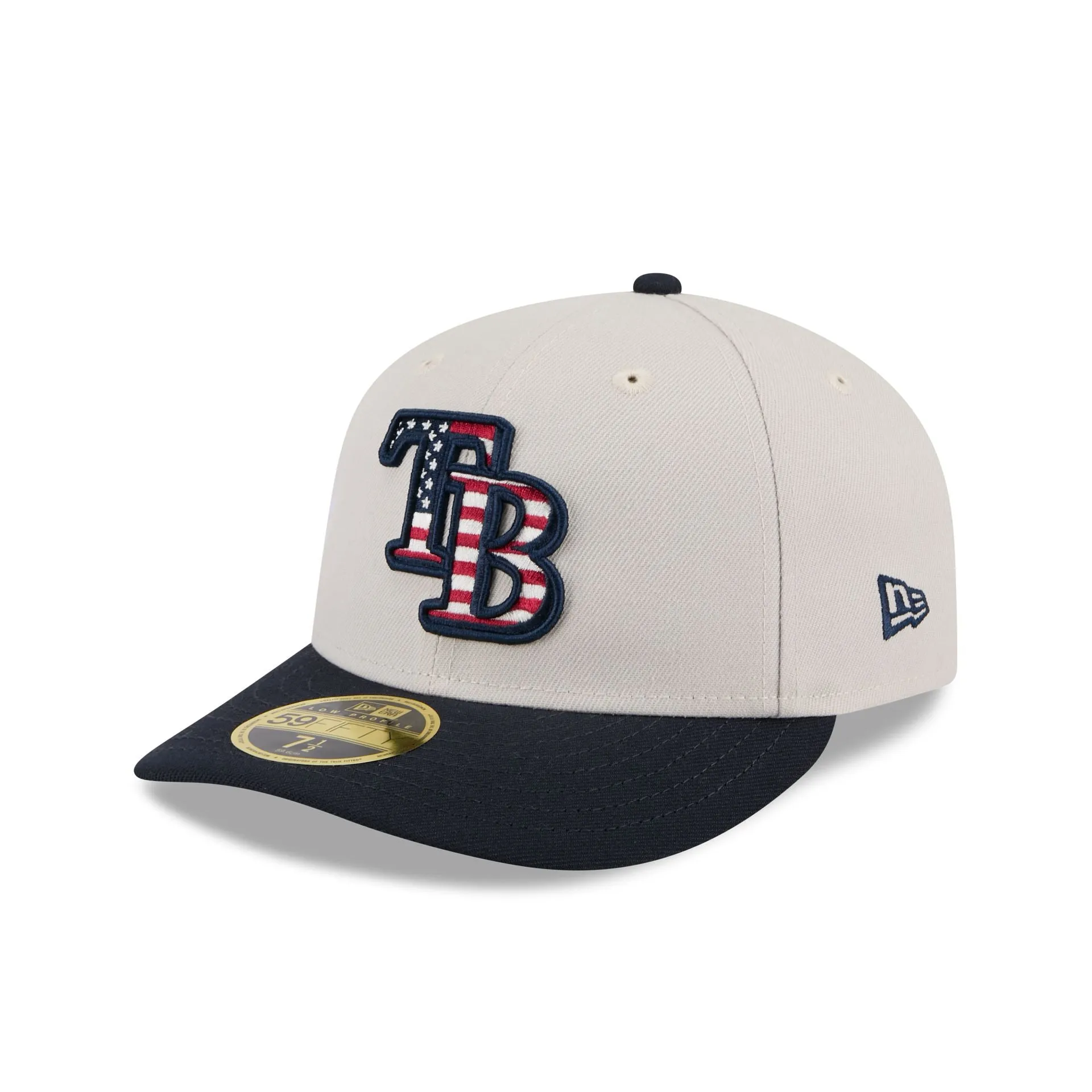Tampa Bay Rays Independence Day 2024 Low Profile 59FIFTY Fitted Hat