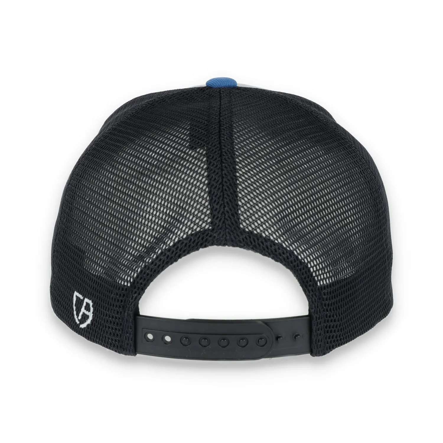 THE COLISEUM CALIFORNIA STATE BEAR TRUCKER Flexfit® SNAPBACK Melange Mesh Back HAT-MELANGE/BLUE