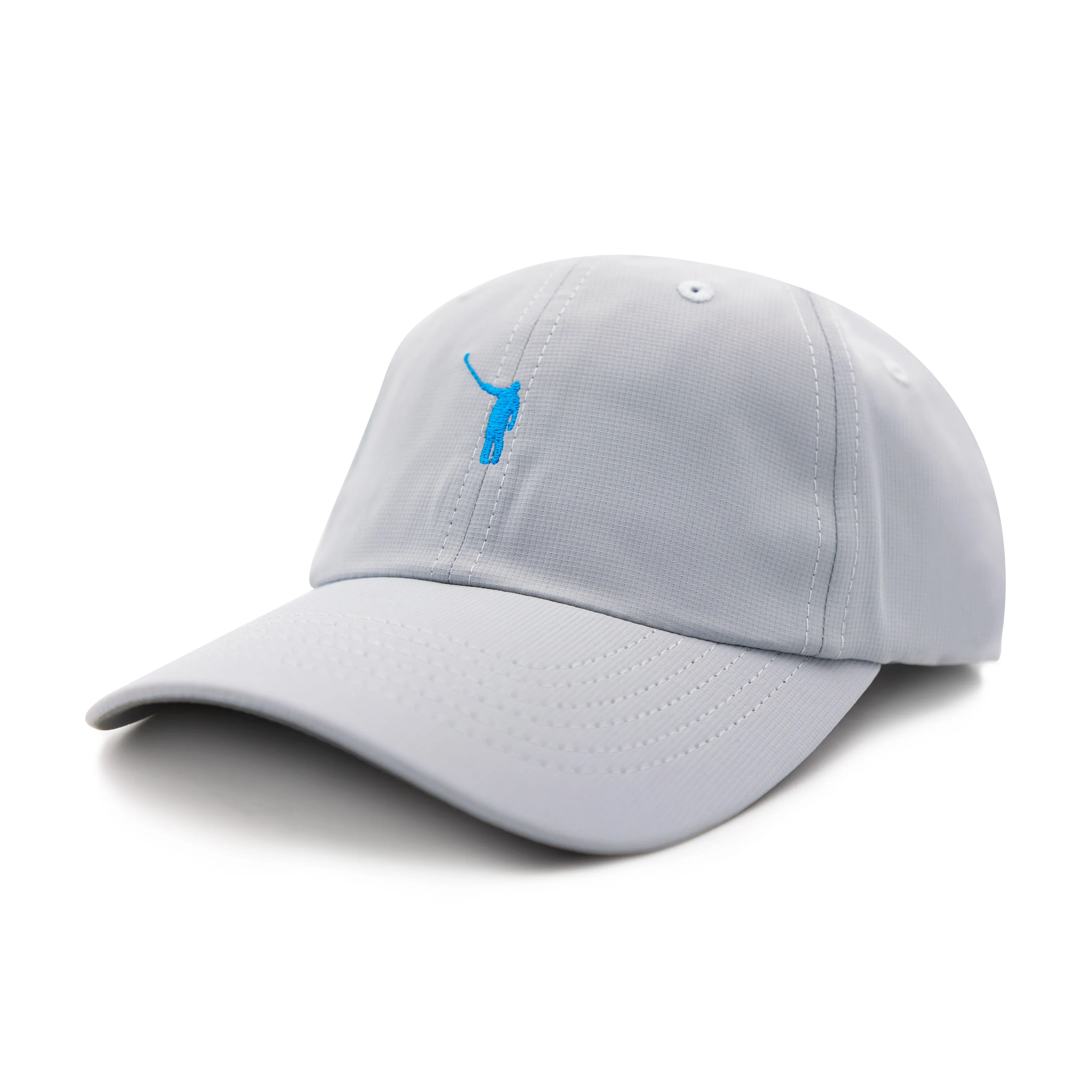 The No Laying Up Performance Hat | Fog w/ Summer Blue Wayward Drive