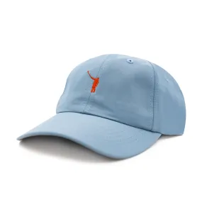 The No Laying Up XL Performance Hat | Breaker Blue w/ Rust Wayward Drive